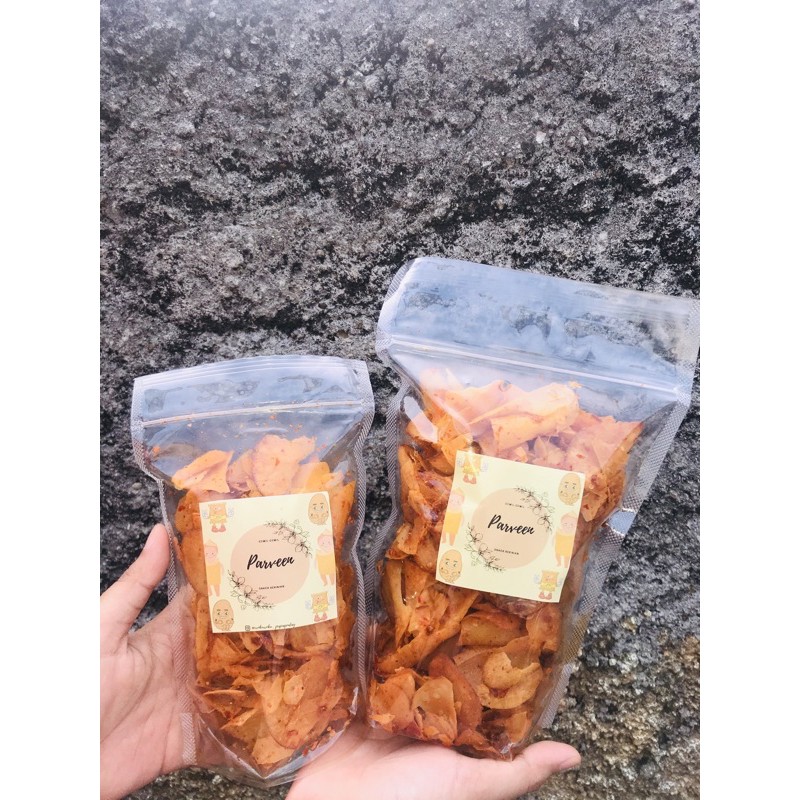 

Keriping singkong pedas