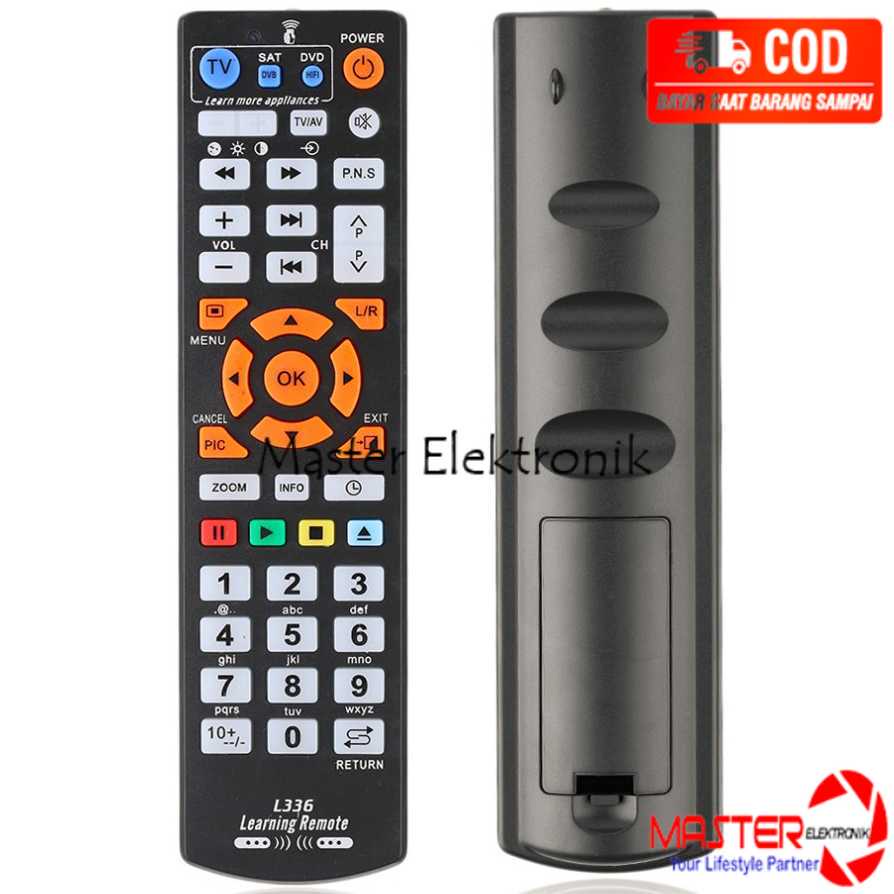 CHUNGHOP Universal Learning IR Remote - L336