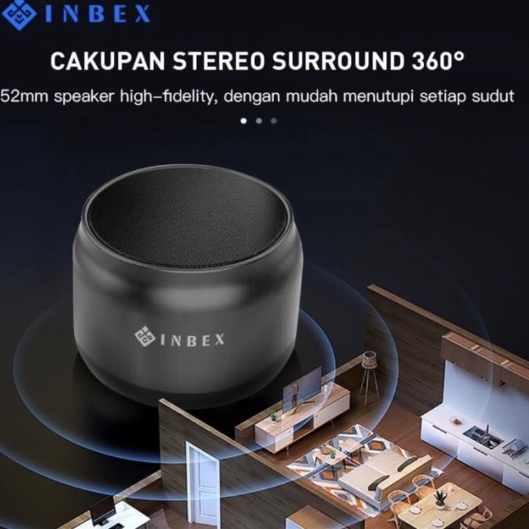 INBEX Bluetooth Speaker TWS built in-Mic Hands Bass stereo Call Seller