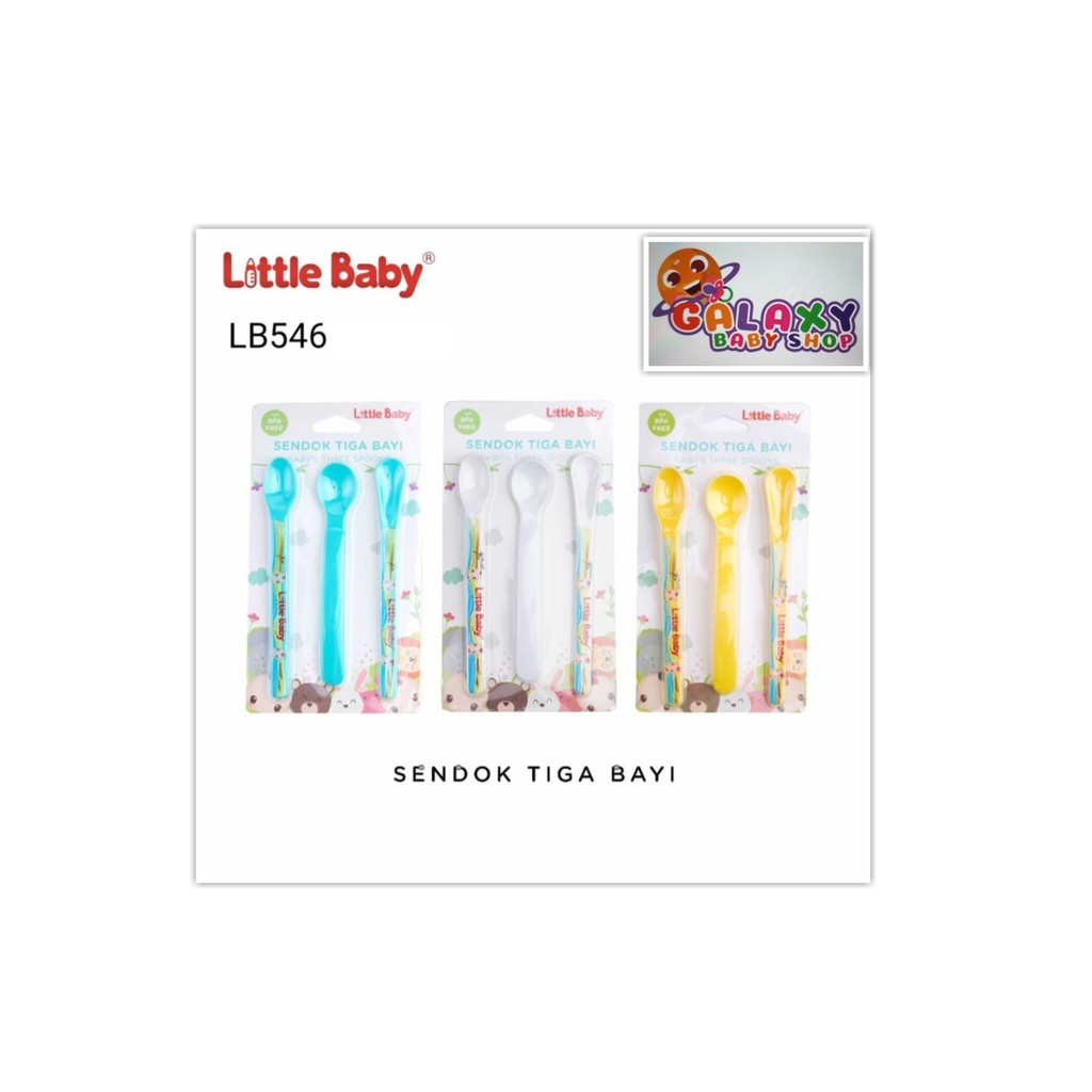 Little baby LB546 Sendok 3 macam