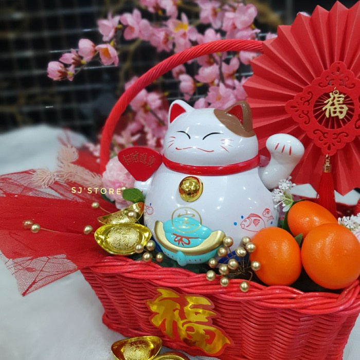 

Box hampers imlek sakura chinese new year hadiah