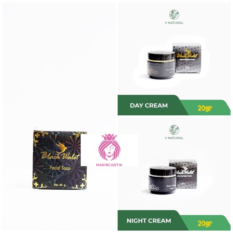 Cream Black Walet/ Sabun Black Walet V Natural