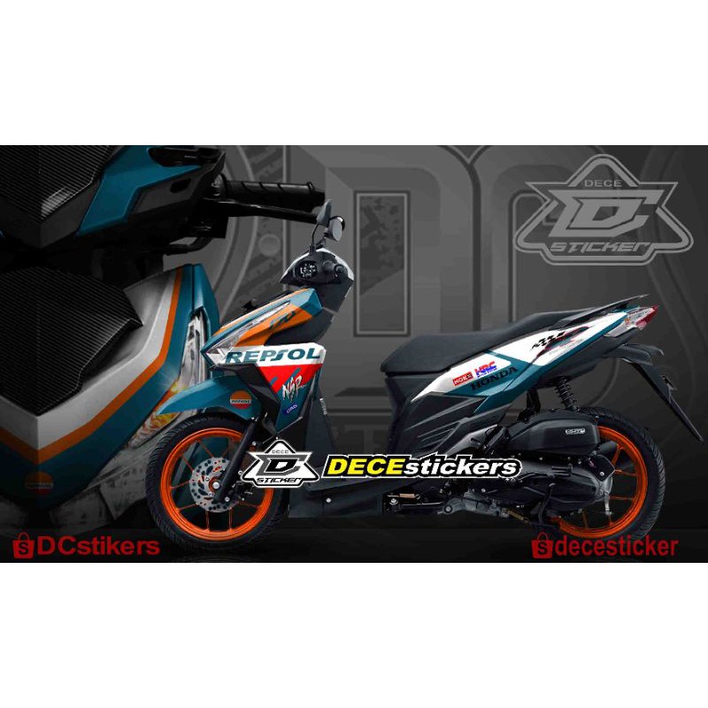 decal old vario 150 / vario 125 led
