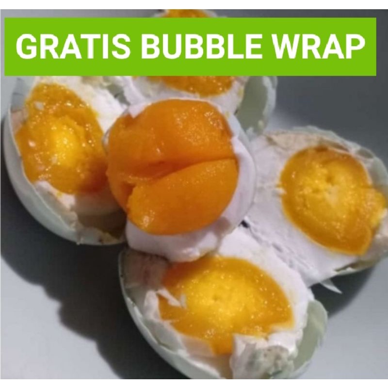 

Telur Asin Masir Matang - 15 butir (gratis packing bubble wrap tanpa syarat)