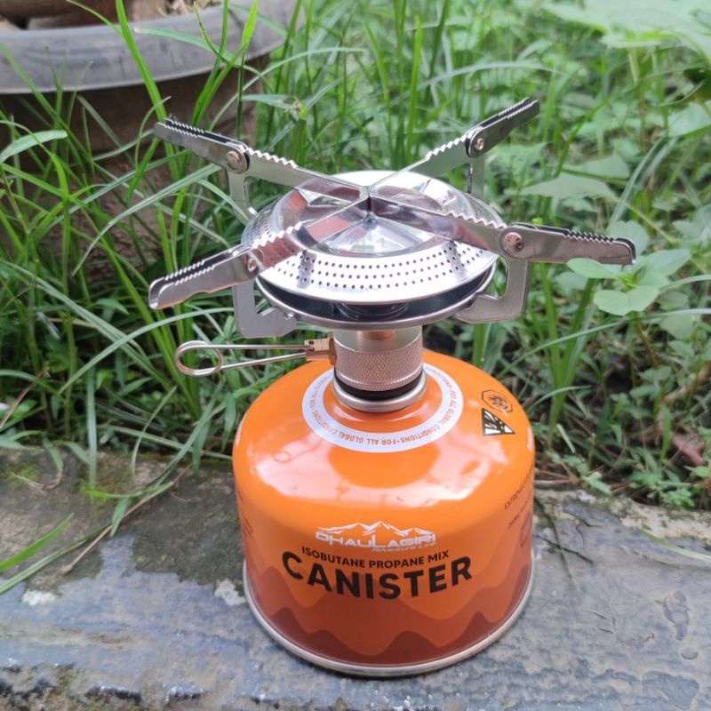 KOMPOR CAMPING PORTABEL LIPAT ULTRALIGHT HIGH POWER / KOMPOR PORTABEL CAMPING / KOMPOR CANISTER / KO