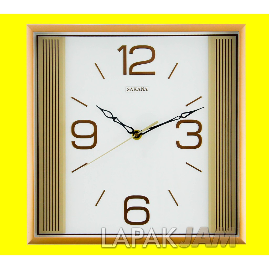 Jam Dinding Kantor Jamdinding Dekorasi Rumah Bagus Minimalis Wall Clock SAKANA 407