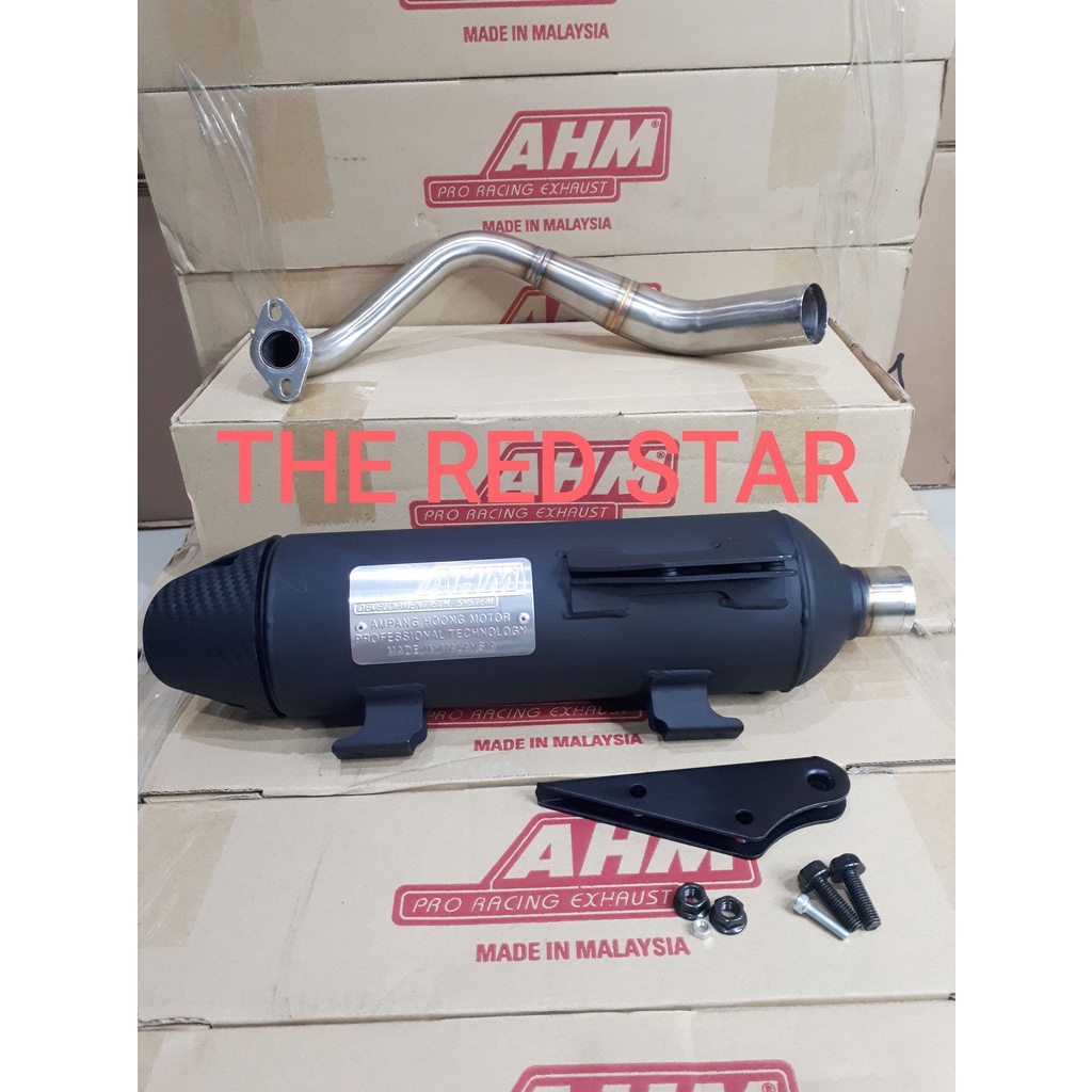 Muffler Knalpot Racing Tsukigi AHM Original HONDA BEAT SCOOPY GENIO BEAT FI SCOOPY FI