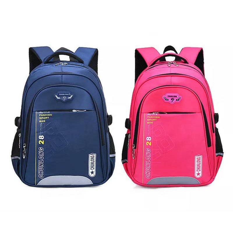 Tas ransel pria wanita CHUNLONG28 terbaru backpack pria murah unisex tas ransel sekolah tas anak tas laptop