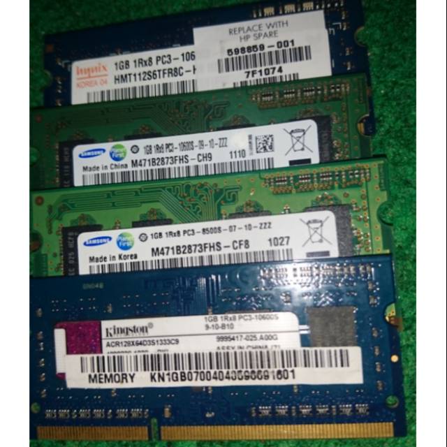 Jual RAM LAPTOP DDR3 1GB ORIGINAL | Shopee Indonesia