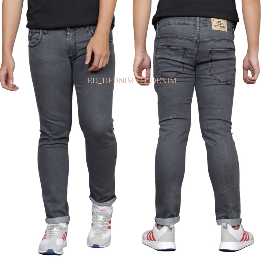 Celana Jeans Pria Panjang Slim Fit Strecth / Celana Cowok Jeans