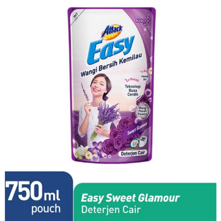 ATTACK EASY DETERJEN CAIR 750ml Deterjen Attack Cair 750ml