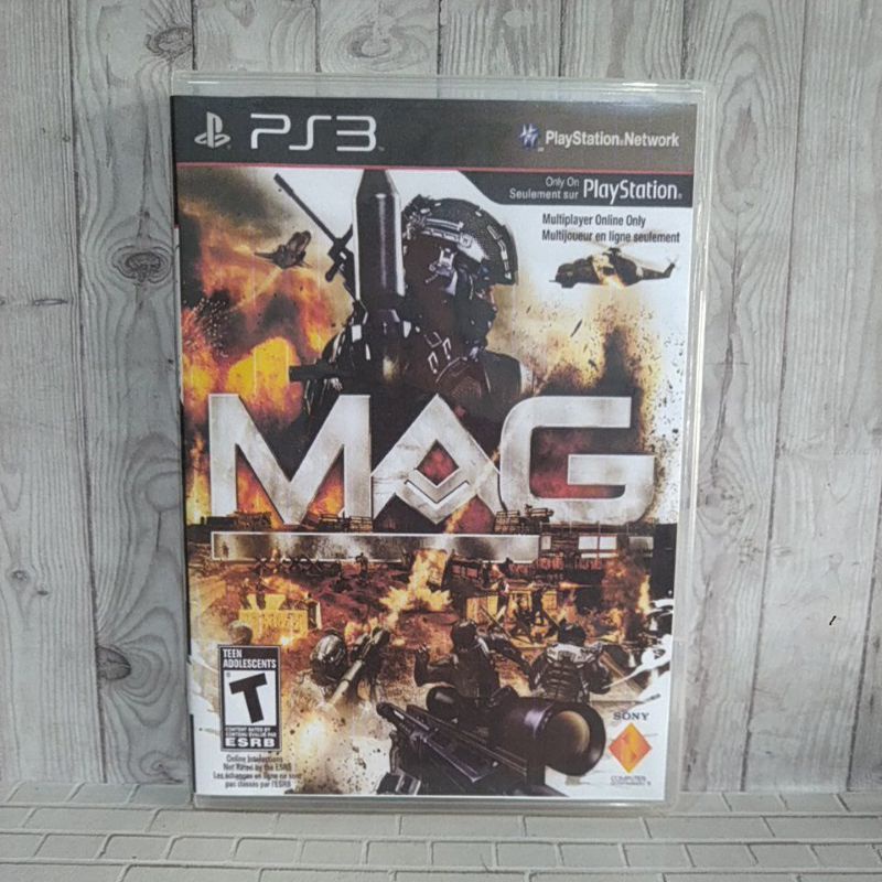 BD CD KASET ORIGINAL PS3 MAG Massive Action Game Usa Bahasa Inggris Wajib Online