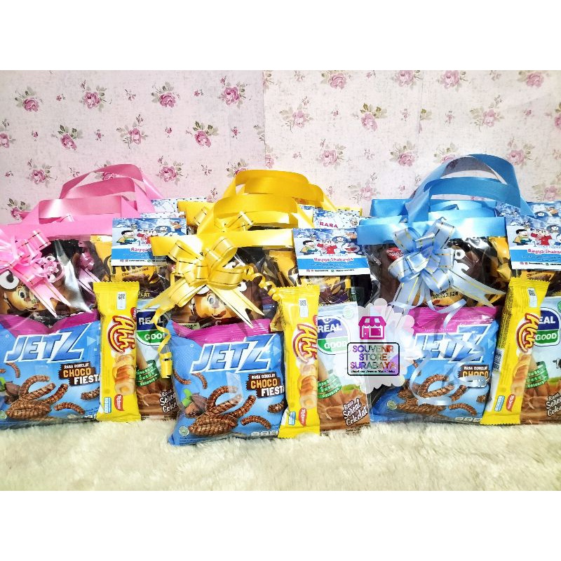 Snack Ulang Tahun MURAH / Mini snack murah / Paket Snack Goceng / Snack Ultah Murmer / Paket Ultah anak Surabaya/ Hampers snack / Bingkisan Lucu