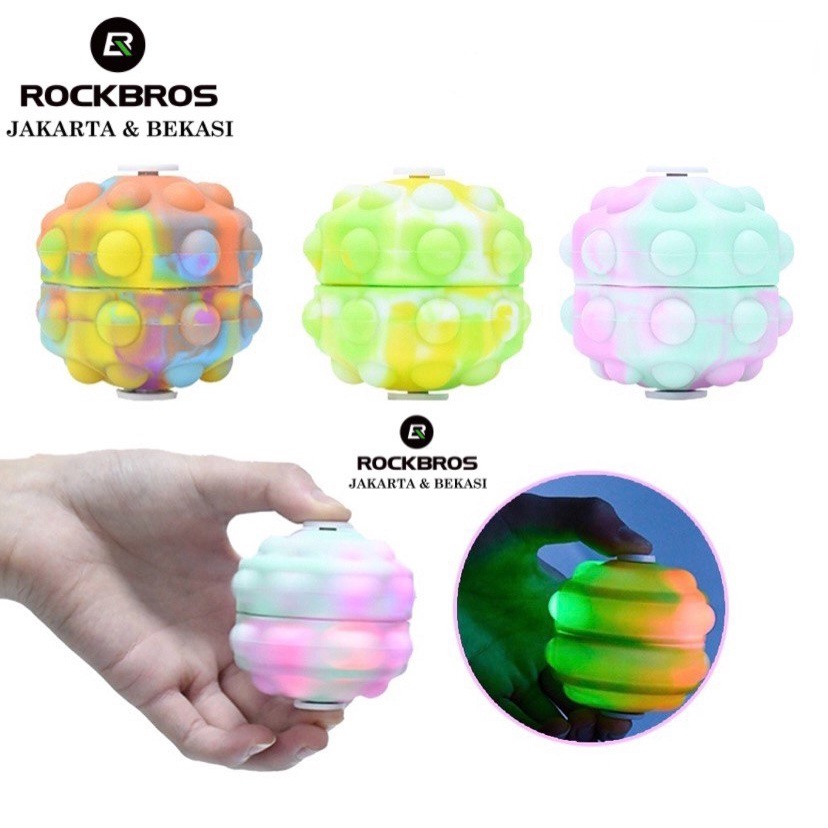 Needoh Pop It Ball Spinner Bola Fidget Toys New Mainan Anak Squishy Slime Kids Viral New Stress Relieve Relief Sensorik Sensory Squeeze Berputar Roda