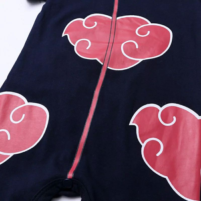 Bibubshop - Baju Romper Lengan Pendek / Baby Jumper Anak Bayi cowo Anime Naruto Kakashi Akatsuki-5
