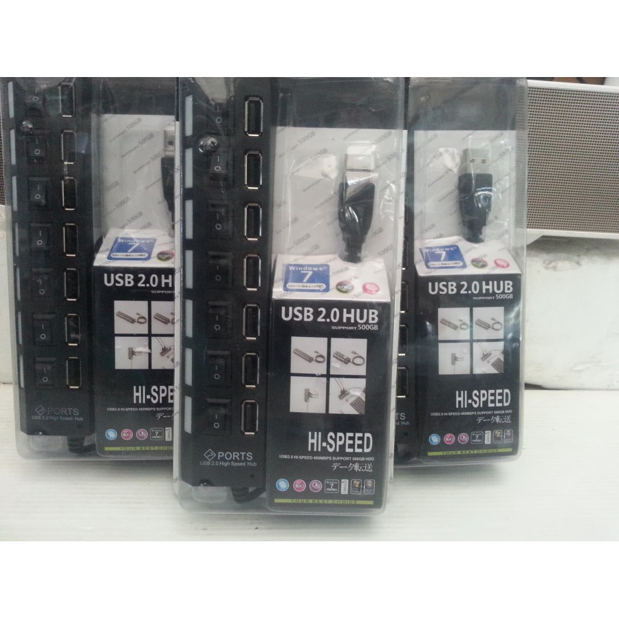 USB HUB 7 PORT