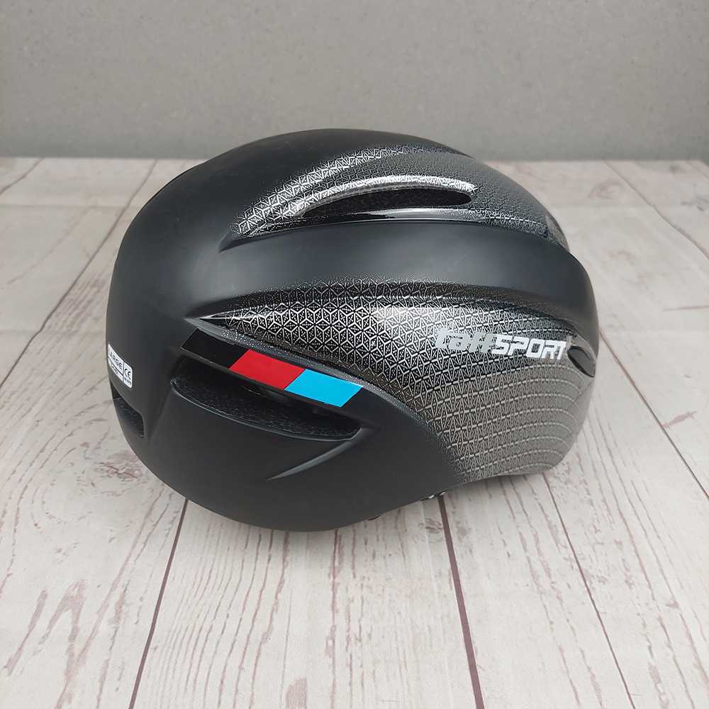 Helm Sepeda Cycling Bike Visor Removable Lens WT-018S-BK