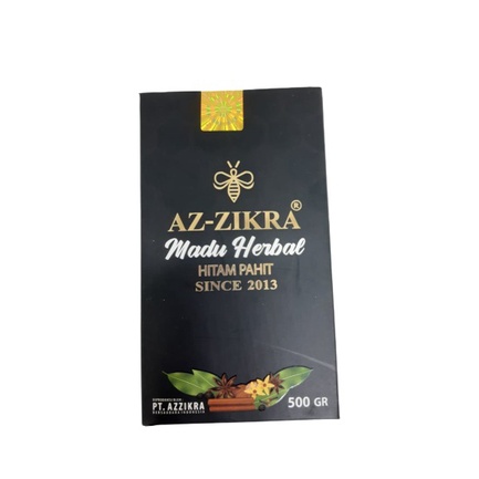 

Madu Az-zikra Madu Herbal Hitam Pahit 500gr / Madu Herbal / Madu Azzikra Original / Madu Az zikra