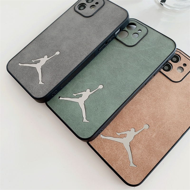 Deerskin Tide brand logo case iphone 12 pro max 12mini 11pro max Xs max XR 7/8/se2020 7plus/8plus all-inclusive anti-fall protective cover casing iphone