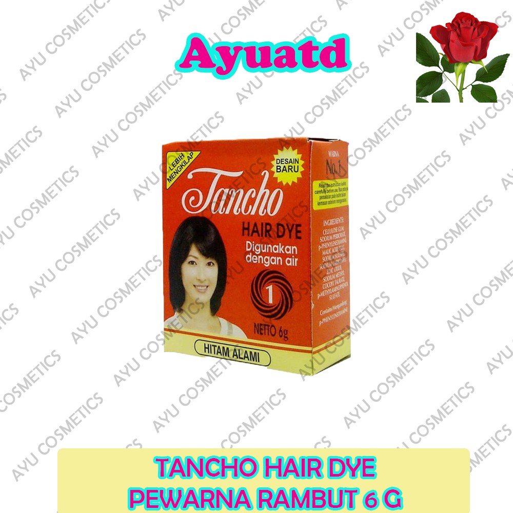 Tancho Hair Dye Pewarna Rambut 6 g