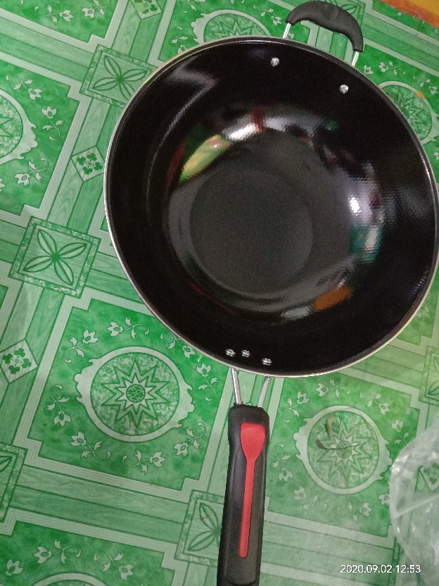 Wajan Enamel Gagang  Diameter 34cm