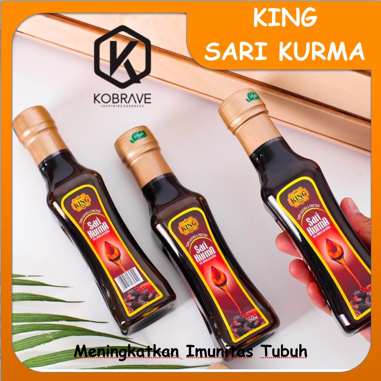 COD King Sari Kurma 100% Sari Kurma Murni Tanpa Glukosa dan Fruktosa PROMO Beli 2 Gratis 1