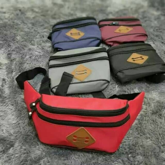 Tas pinggang Pria/Tas Slempang pria/waistbag keren