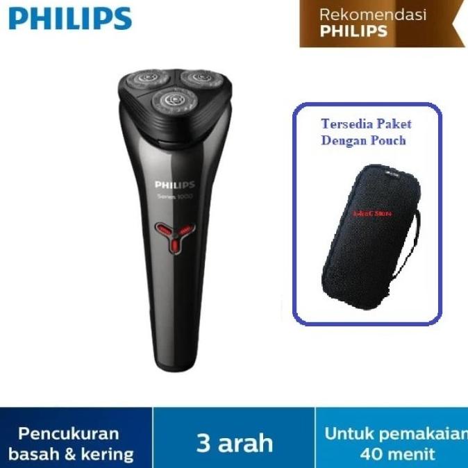 PHILIPS Shaver Electric S1301/02 S1301 Pencukur Listrik S 1301