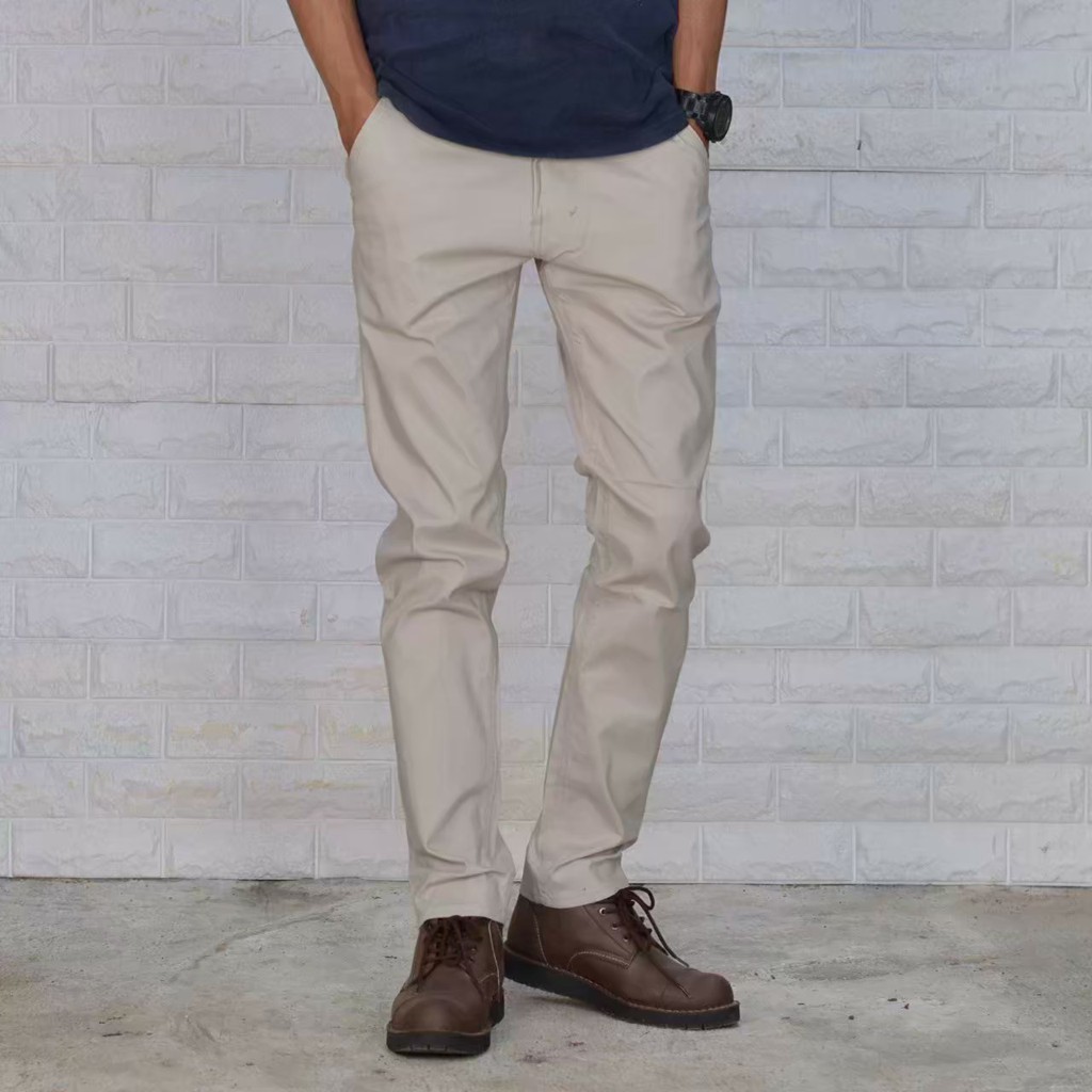 Celana Chino ORI Bahan Katun Twill