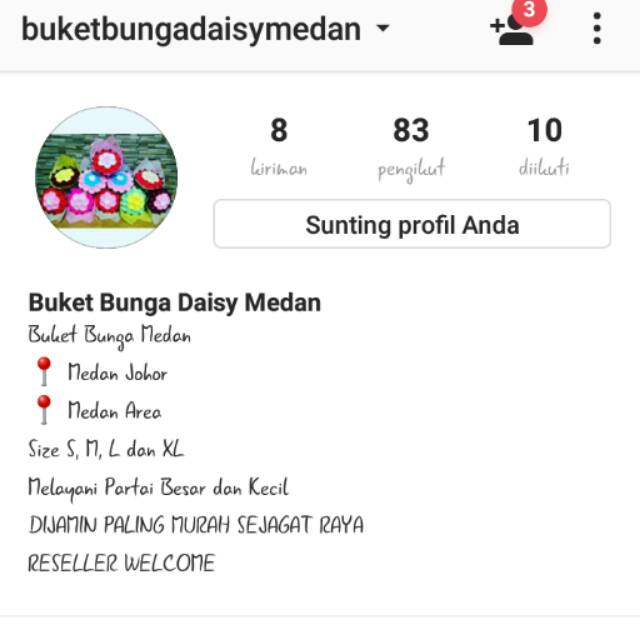 

Buket Bunga dan Coklat Medan Johor