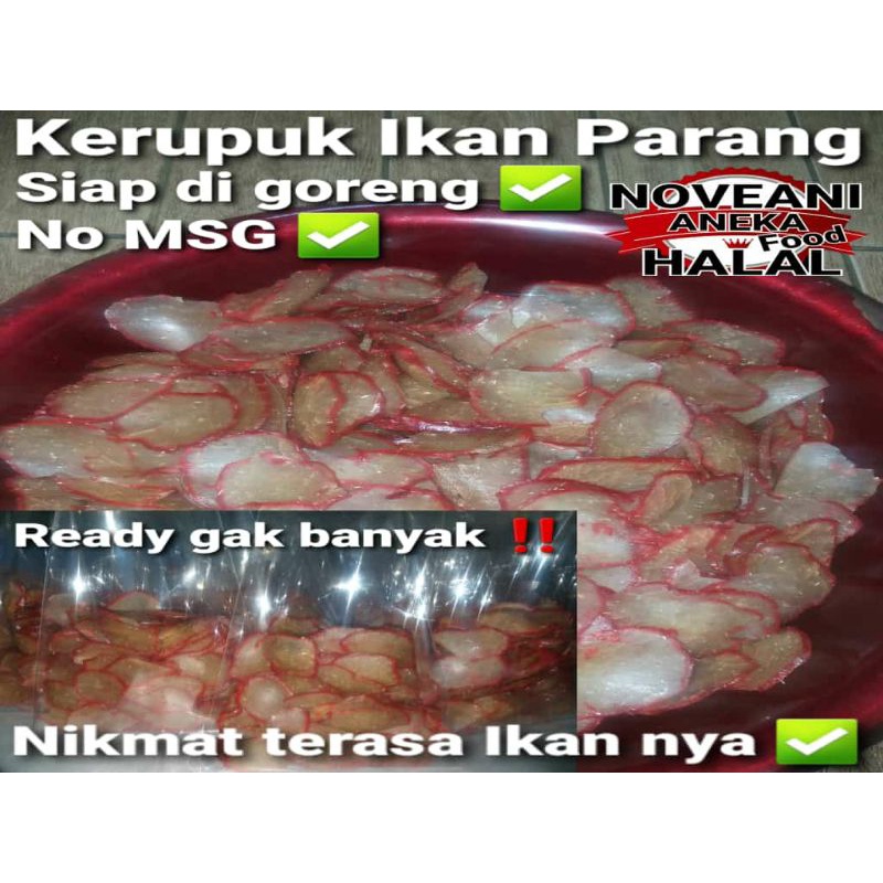 

kerupuk ikan parang / kerupuk ikan enak