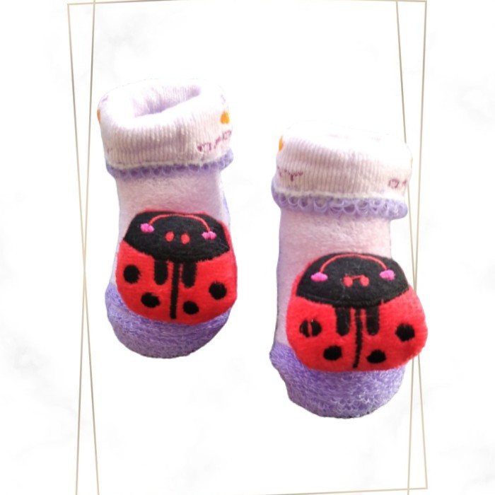 Kaos Kaki Boneka 3D Lucu newborn (geser)