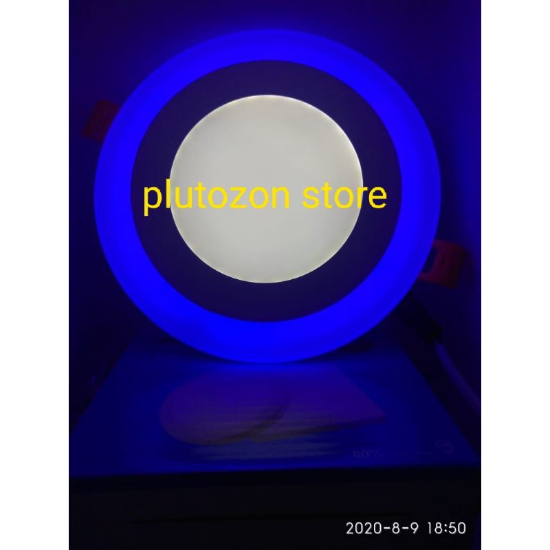 (3+3watt) LAMPU PLAFON LAMPU DOWNLIGHT 2 WARNA IB