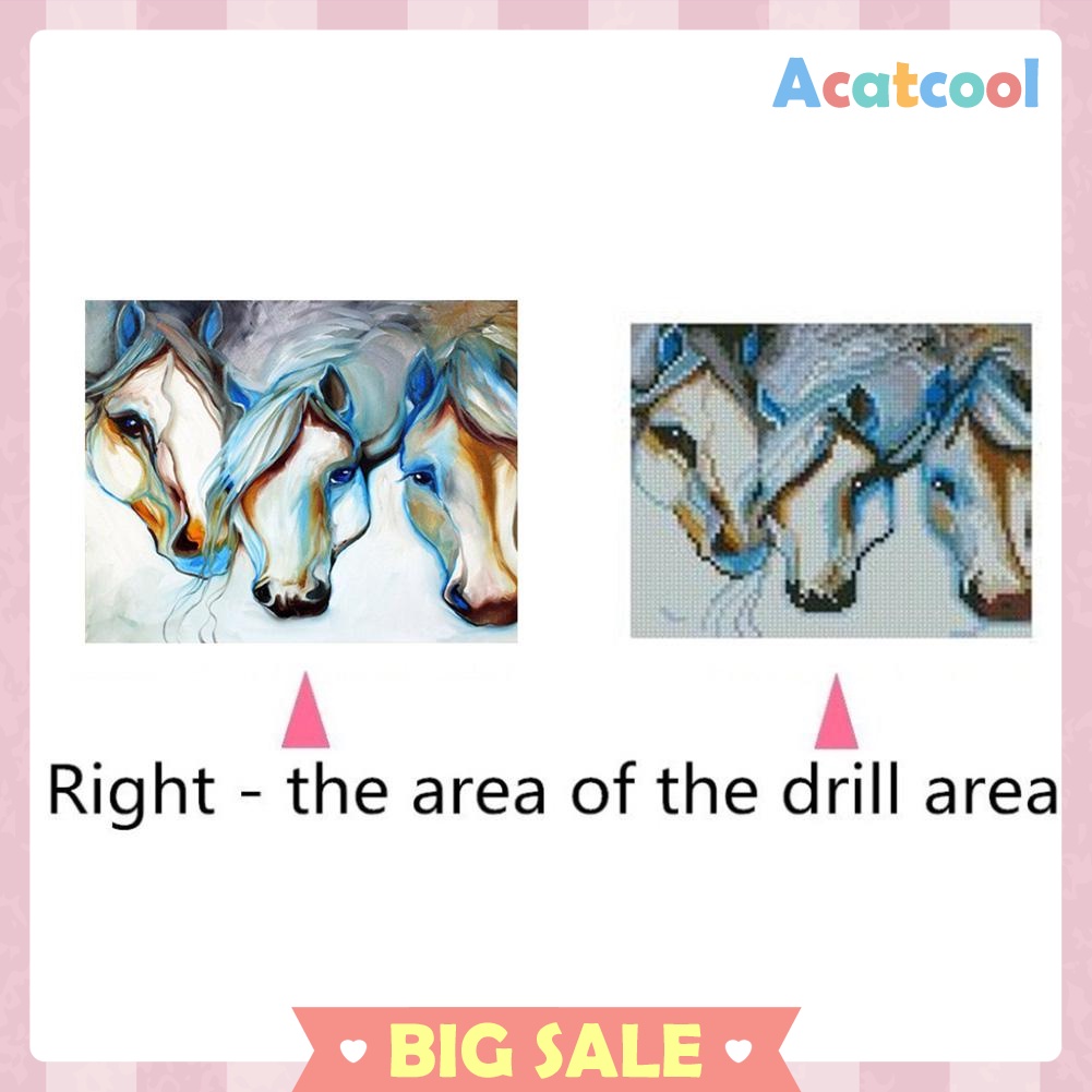 5D DIY Full Drill Diamond Painting Landscape Cross Stitch Embroidery Mosaic