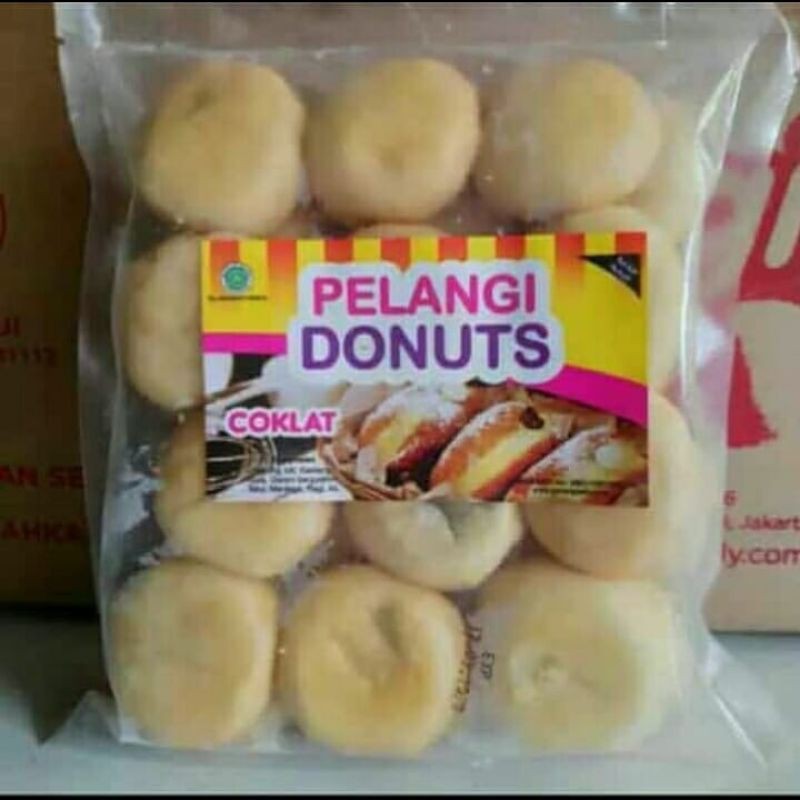 

Donat mini pelangi