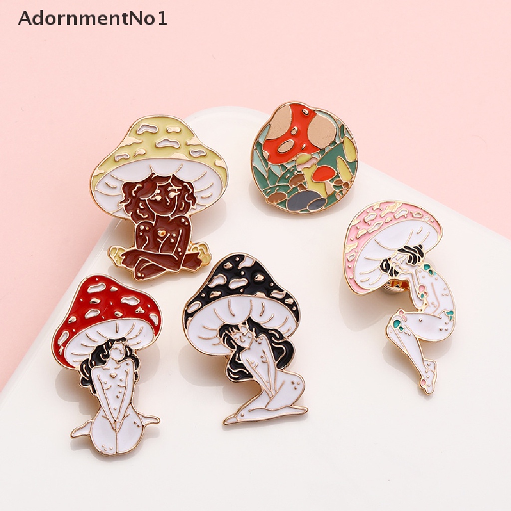 [AdornmentNo1] Cartoon Girls Brooch Collar Pin Vintage Deep Forest Maiden On Backpack Badge [new]