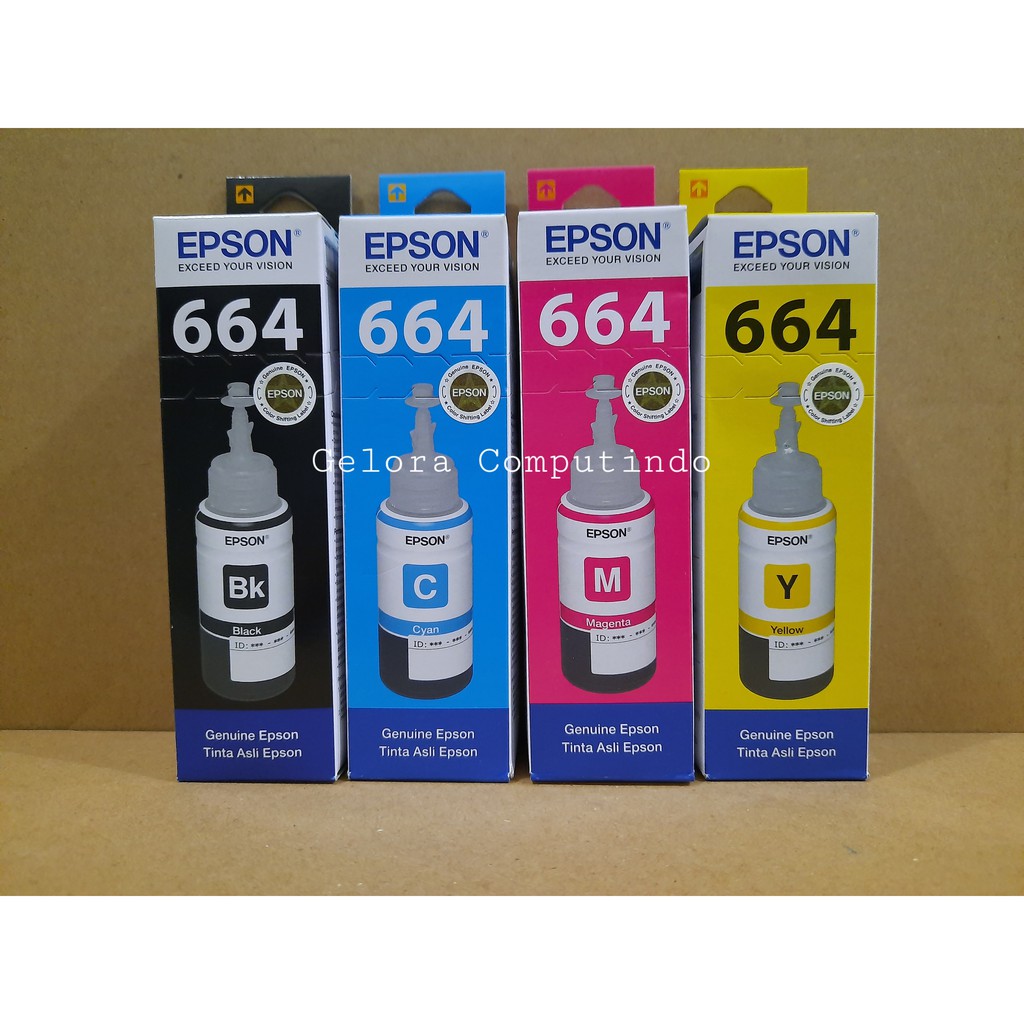 Tinta Printer Epson 664 Original