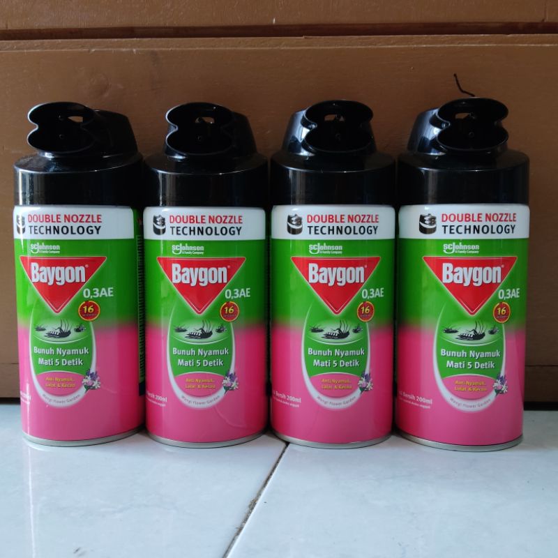 Baygon 200ml / Baygon semprot / Baygon spray / Obat nyamuk