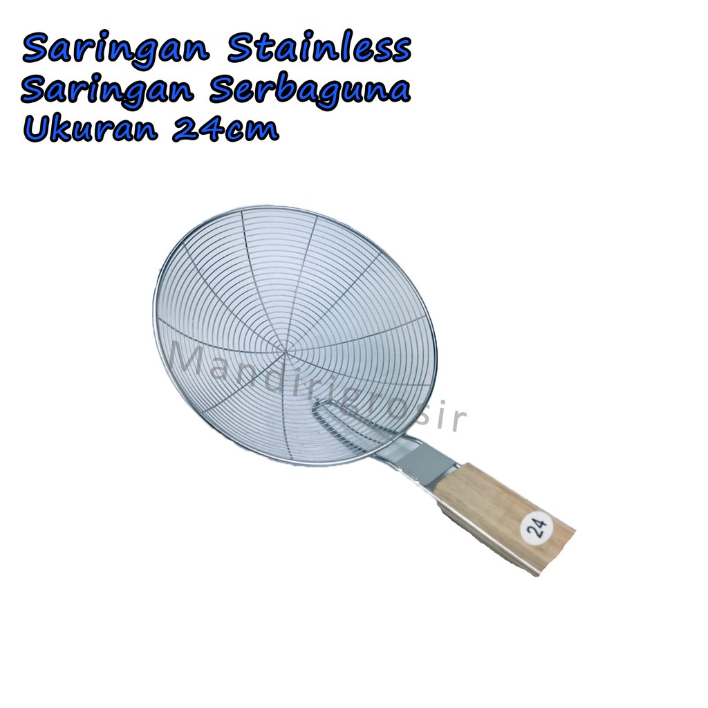 Saringan Stainless *Saringan * Saringan Serbaguna * 24cm