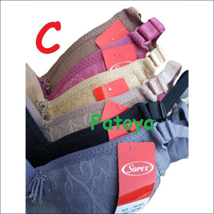 Sorex Bh Bra Busa Tanpa Kawat Cup C