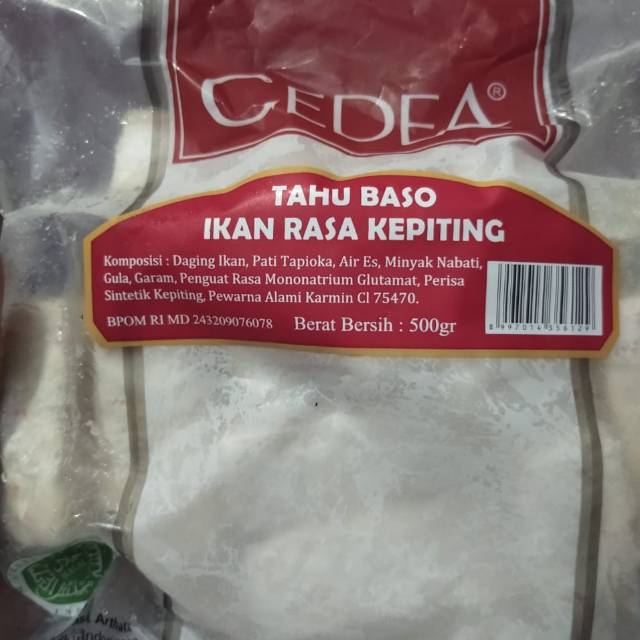 

Tahu baso kepiting