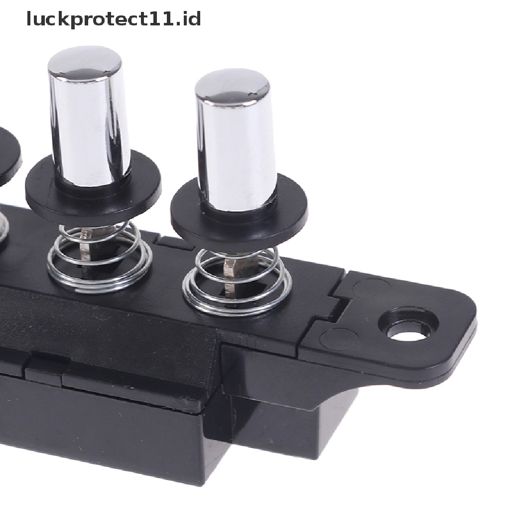 //HG&amp;ID// Five-position plug-in button switch for range hood five-position silver switch .