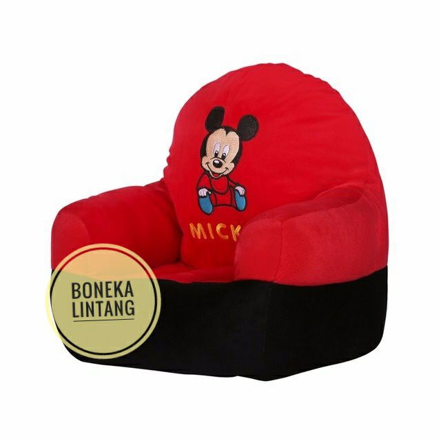 Sofa Boneka Handle Karakter Mickey Mouse