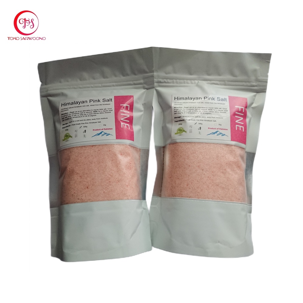 Garam Himalaya 500 gr - Natural Himalayan Pink Rock Salt - Himsalt