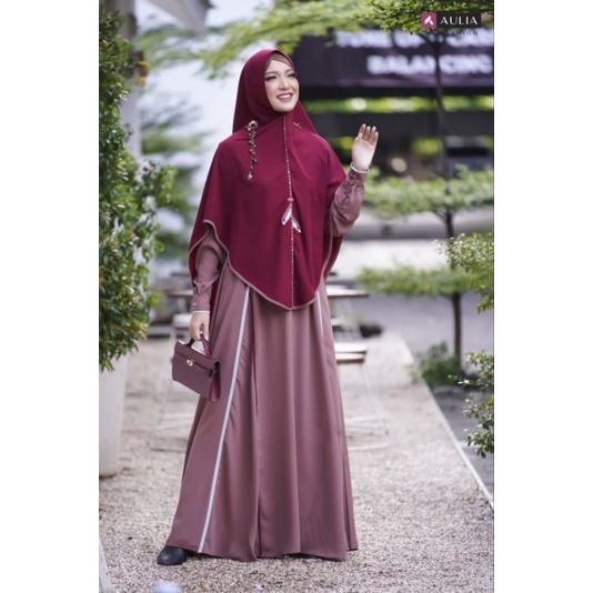 LARISSA MOCCA MAROON by Aulia fashion