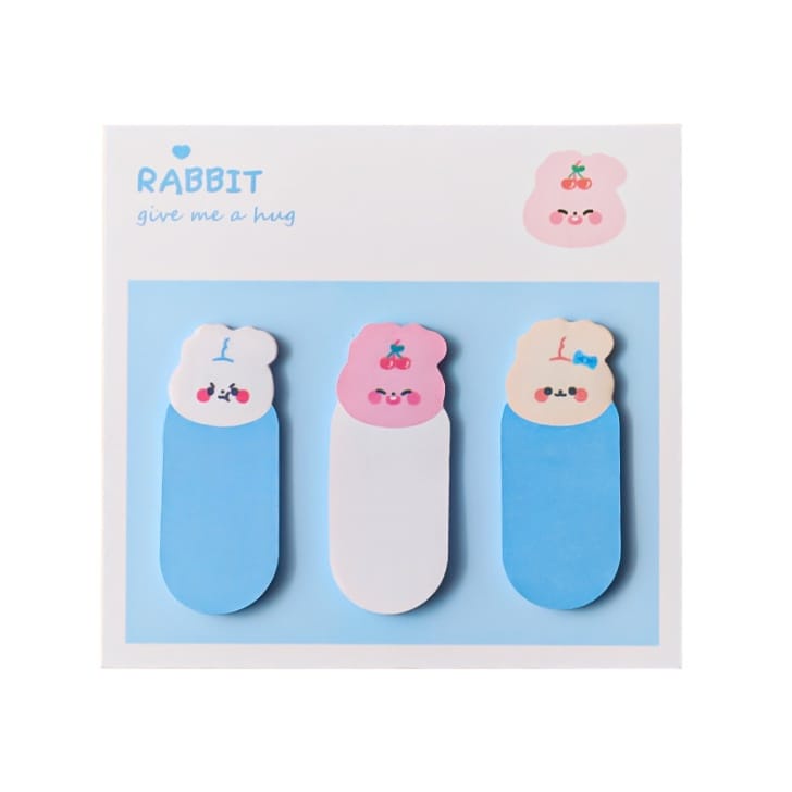 

STICKY NOTES 3IN1 MEMO NOTE TEMPEL CUTE ANIMAL LUCU UNIK