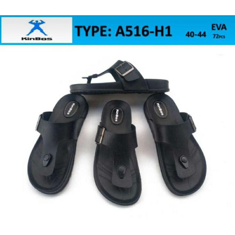 (COD)sandal kinbos pria pailon ringan/ sandal cowok kinbos anti slip dan anti air