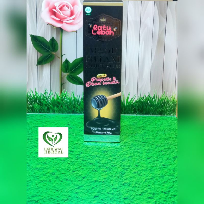 

Madu Hitam Pahit PlusEkstrak Propolis &Daun sirin/Ratu lebah 470gr