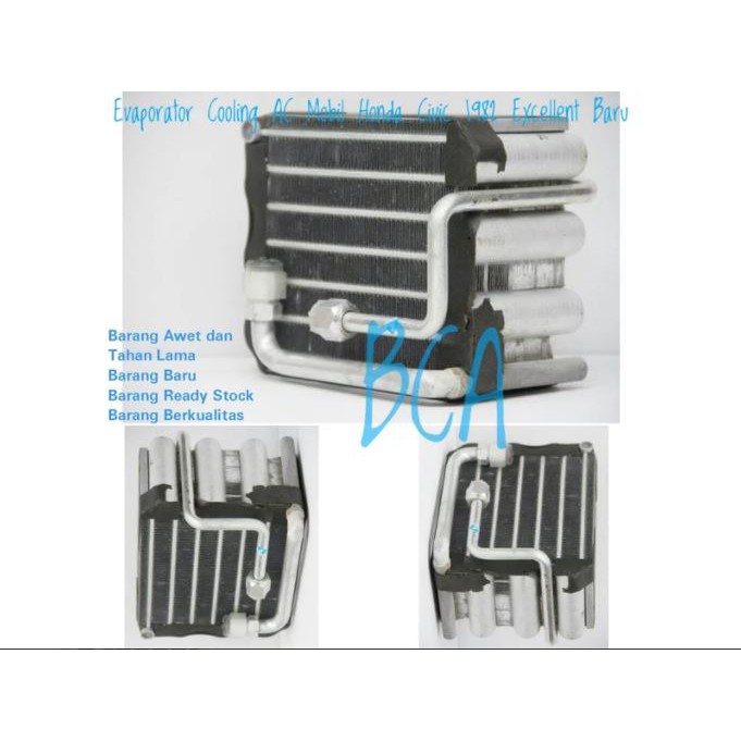 EVAPORATOR EVAP AC Mobil Honda Civic 1982 Excellent QUALITY TERBAIK