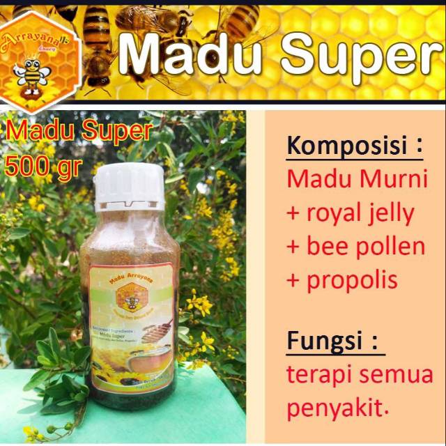 

Madu Super Arrayana 500gr